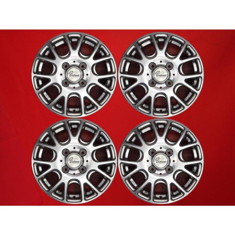 激安 4本セット】軽自動車用 7Wスポークタイプ アルミホイール 中古品