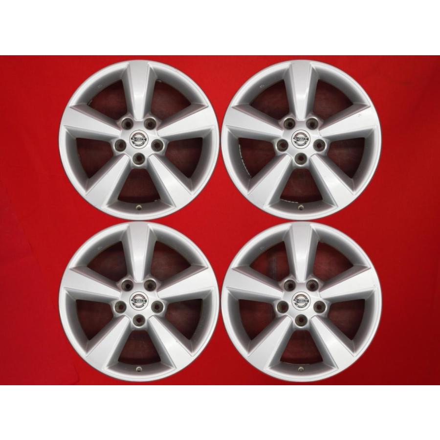 デュアリス　タイヤアルミホイール4本セット 激安 4本セット】日産 デュアリス 純正 5スポーク アルミホイール 中古