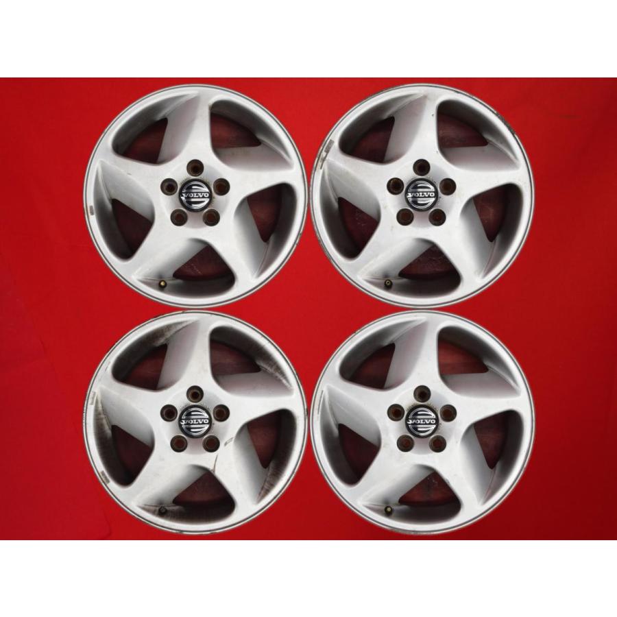 希少品 4本セット】ボルボ V70 純正 5エアロスポーク アルミホイール 