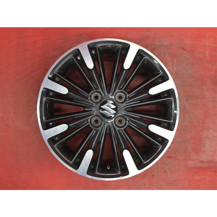 ② スズキ 純正 mk53s スペーシアカスタム 15インチホイール 4本 スズキスペーシアカスタム15インチ純正アルミホイールセット