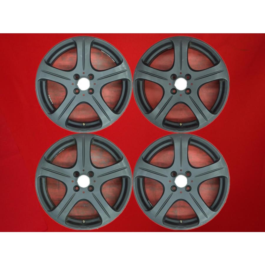 ホイール　17×7JJ 4本セット 激安 4本セット】5スポークタイプ アルミホイール 中古品 17インチ 7JJ
