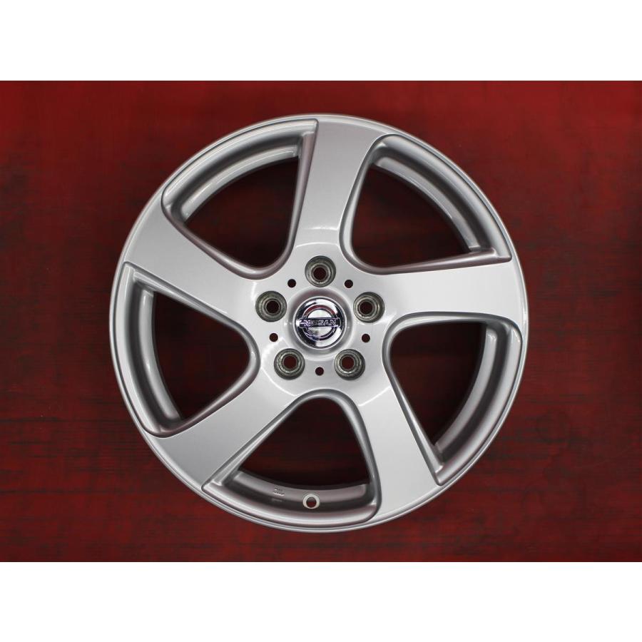 激安 中古 4本セット】 日産 純正 5エアロスポーク アルミ 激安 中古 4本セット】 日産 純正 5エアロスポーク アルミ