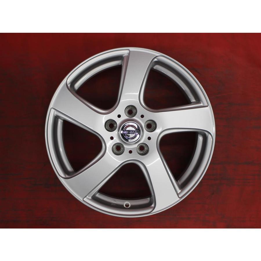 激安 中古 4本セット】 日産 純正 5エアロスポーク アルミ 激安 中古 4本セット】 日産 純正 5エアロスポーク アルミ