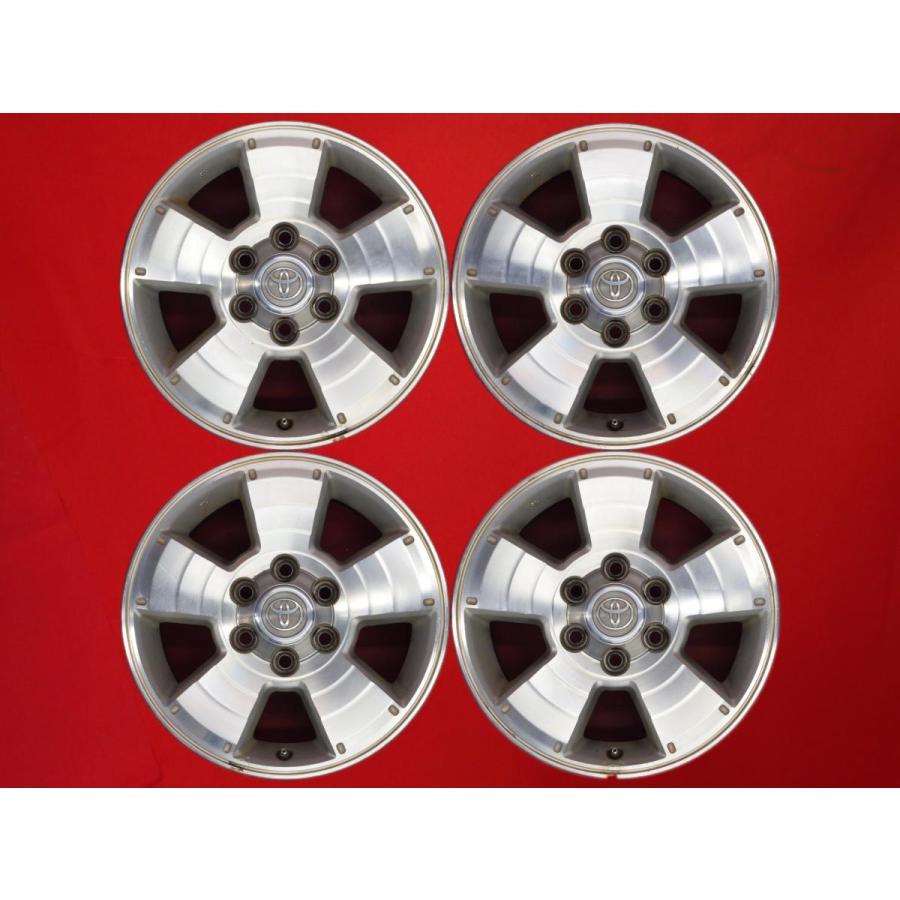 激安 4本セット】トヨタ ハイラックスサーフ 215系 純正 アルミ