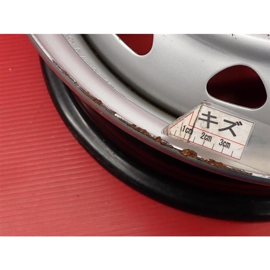 激安 4本セット】ジェクト マルチPCD スチール 鉄ホイール 鉄チン WD