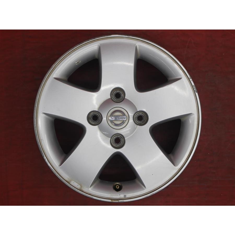 激安 中古 4本セット】 日産 ウイングロード Y11 純正 アルミホイール 