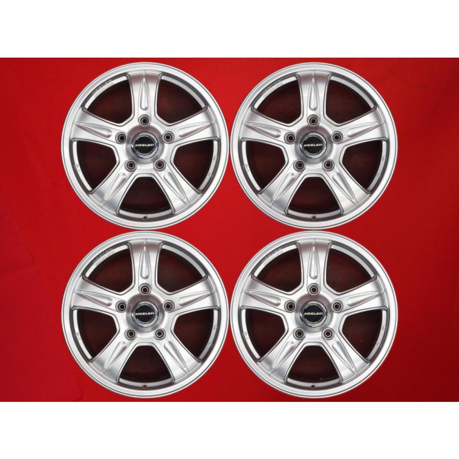 激安 4本セット】ランクル用 Weds KEELER G-GRAND 社外品 5スポーク 