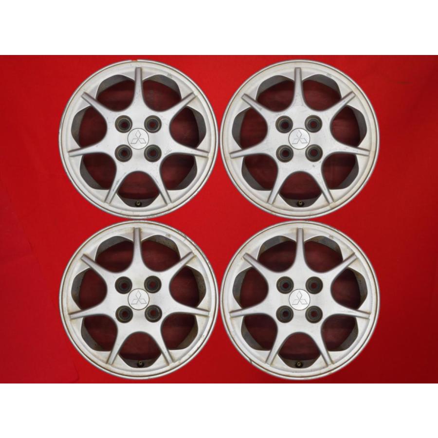 激安 4本セット】三菱 ディンゴ 純正 アルミホイール 中古品 14インチ 