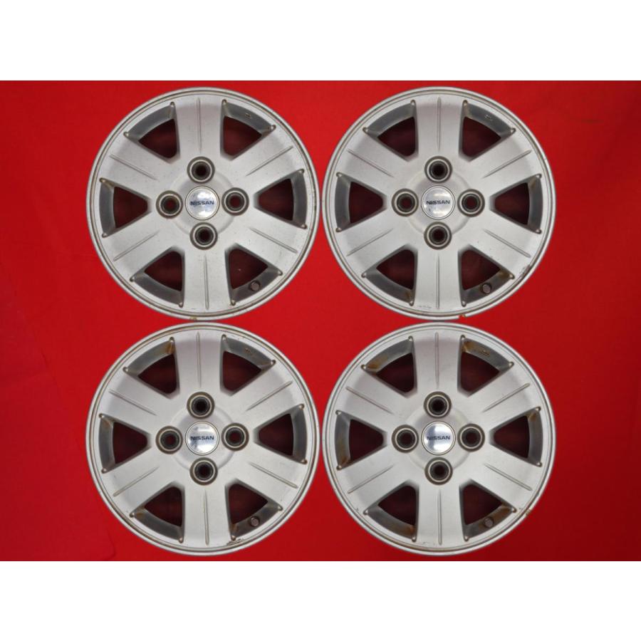 激安 4本セット】日産 オッティ H91W 純正 アルミホイール 中古品 13
