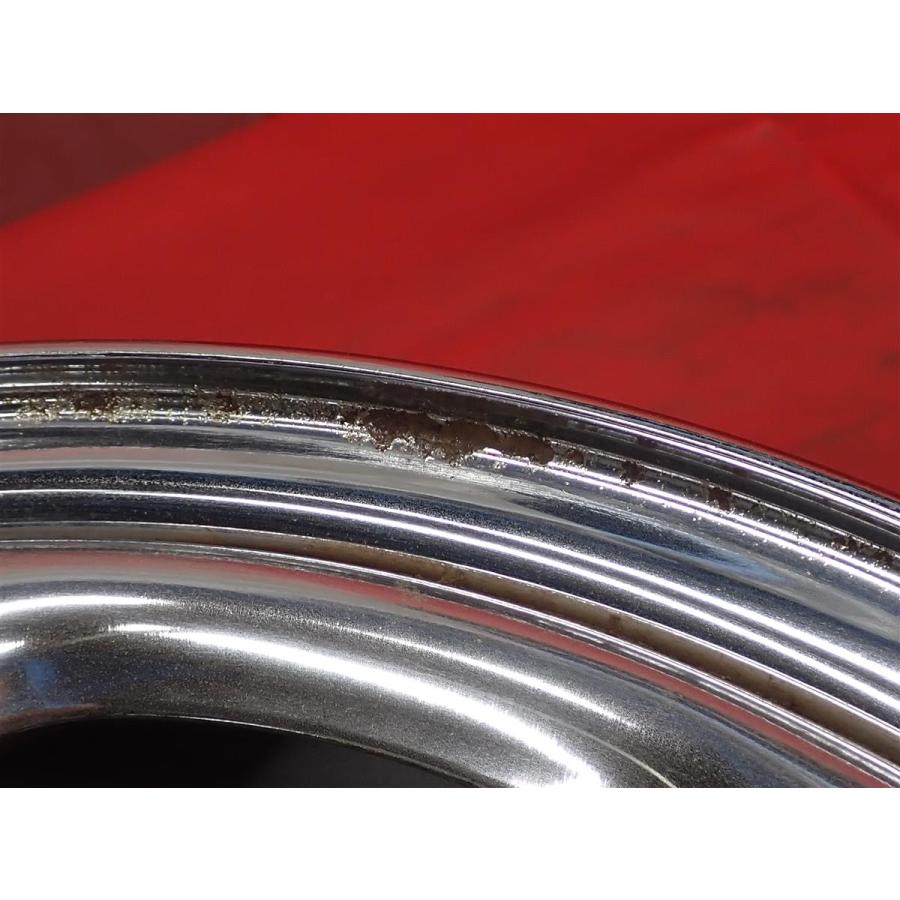 15インチ D21 テラノ純正メッキ 4本セット 日産 激安 4本セット】日産 テラノ D21 標準ボディ 純正 スチール 鉄