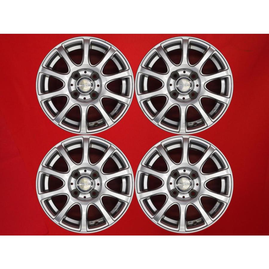 激安 4本セット】LAYCEA(レイシア) NX 10スポーク アルミホイール 中古