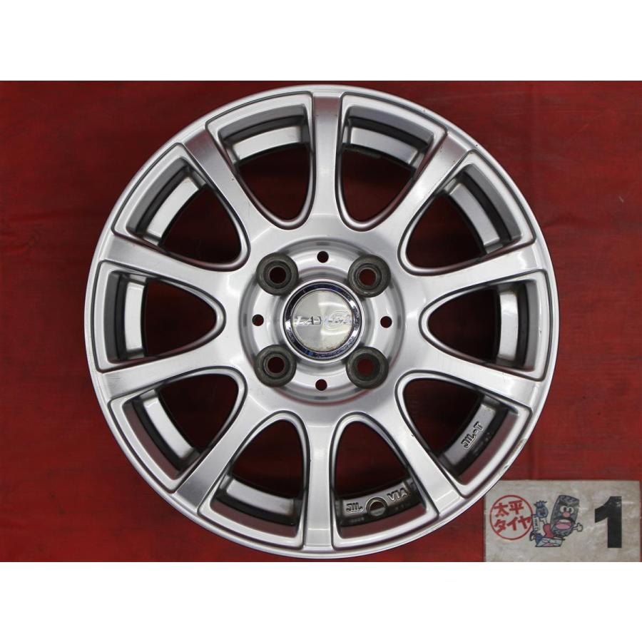 激安 4本セット】LAYCEA(レイシア) NX 10スポーク アルミホイール 中古