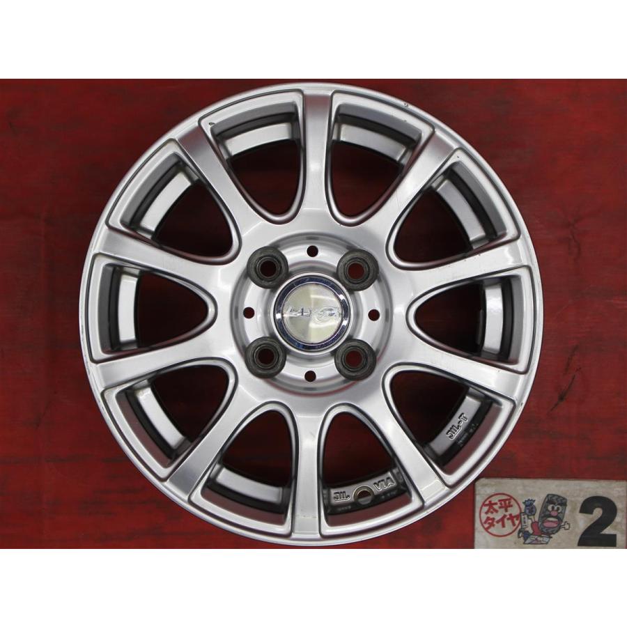 激安 4本セット】LAYCEA(レイシア) NX 10スポーク アルミホイール 中古