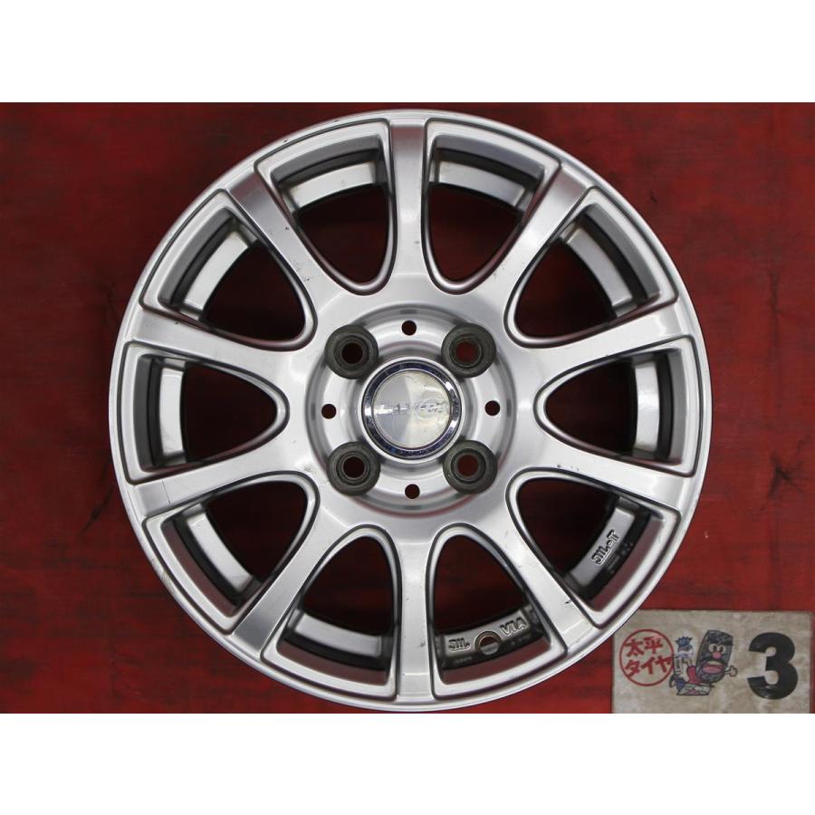 激安 4本セット】LAYCEA(レイシア) NX 10スポーク アルミホイール 中古