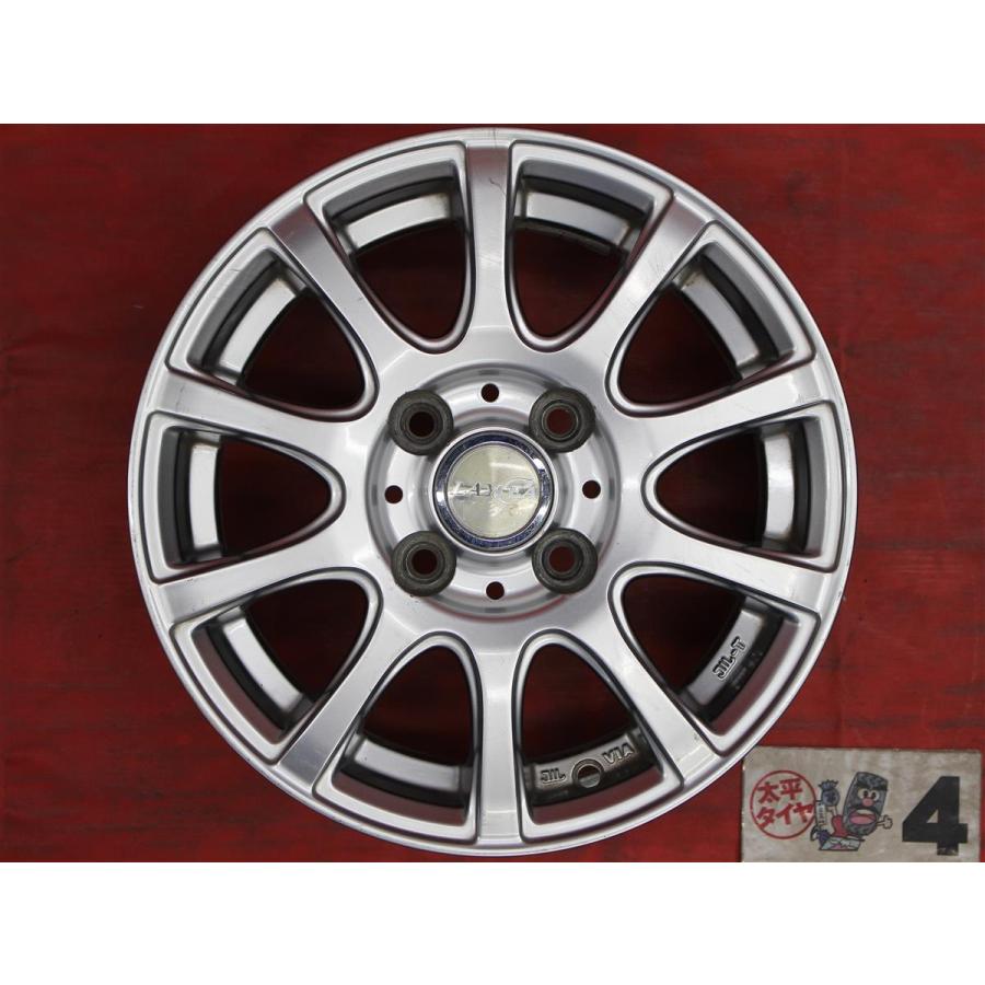 激安 4本セット】LAYCEA(レイシア) NX 10スポーク アルミホイール 中古