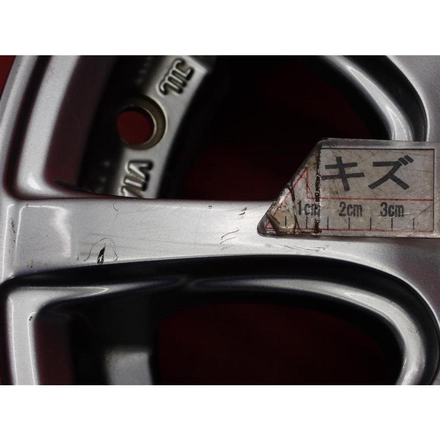激安 4本セット】LAYCEA(レイシア) NX 10スポーク アルミホイール 中古