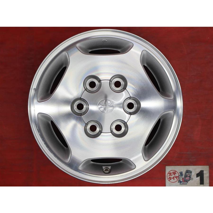 グランビア純正ホイールタイヤ付き 激安 4本セット】トヨタ グランビア 2WD 純正 アルミホイール 中古品
