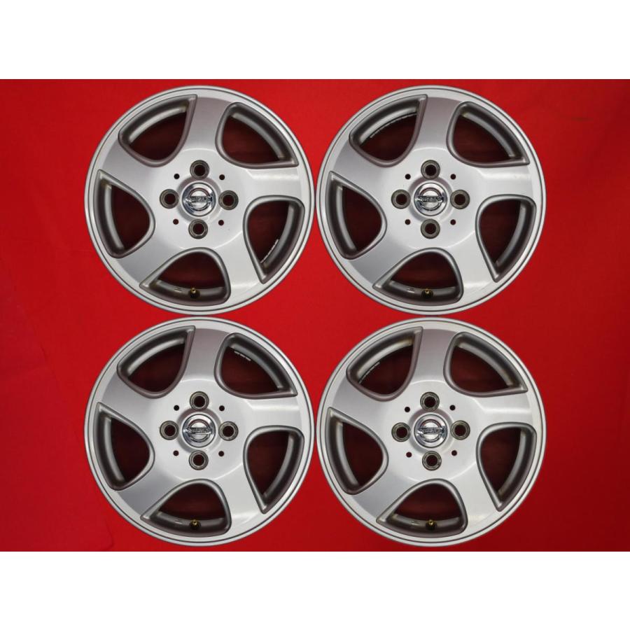 激安 4本セット】日産 純正 5本エアロスポーク アルミホイール 中古品