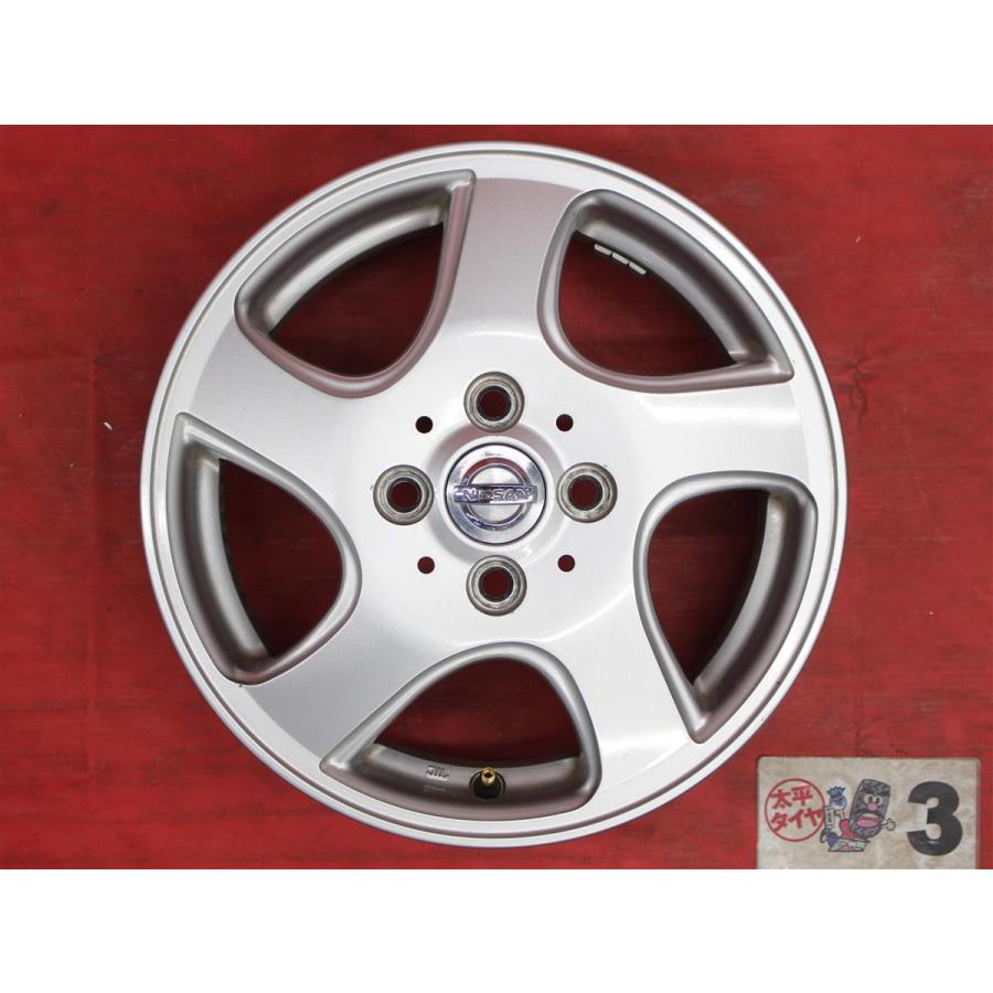 激安 4本セット】日産 純正 5本エアロスポーク アルミホイール 中古品