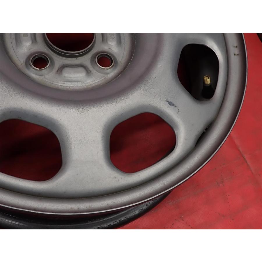中古ホイール15X4.5　スズキハスラー純正スチール4本セット 激安 中古 4本セット】 スズキ ハスラー 純正 スチールホイール