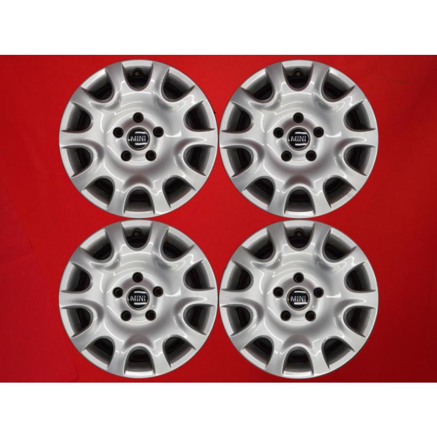 激安 4本セット】ミニ F56 純正 スチールホイール 鉄ホイール 鉄チン