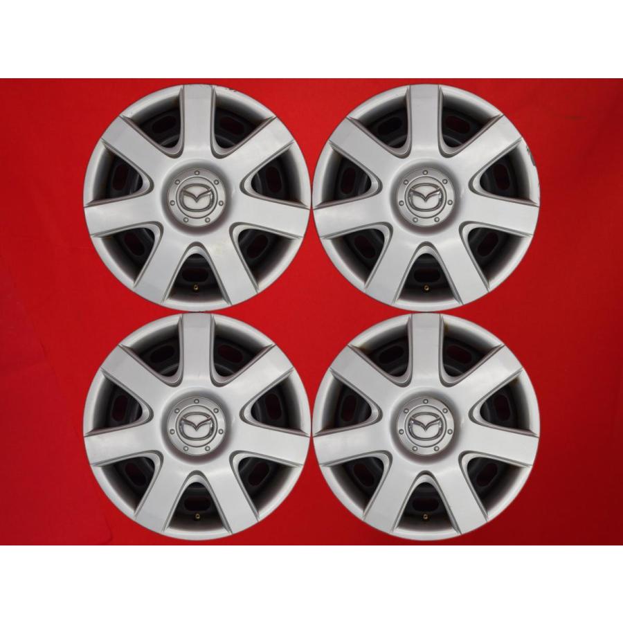 激安 4本セット】マツダ プレマシー CW系 純正 スチール 鉄ホイール 鉄