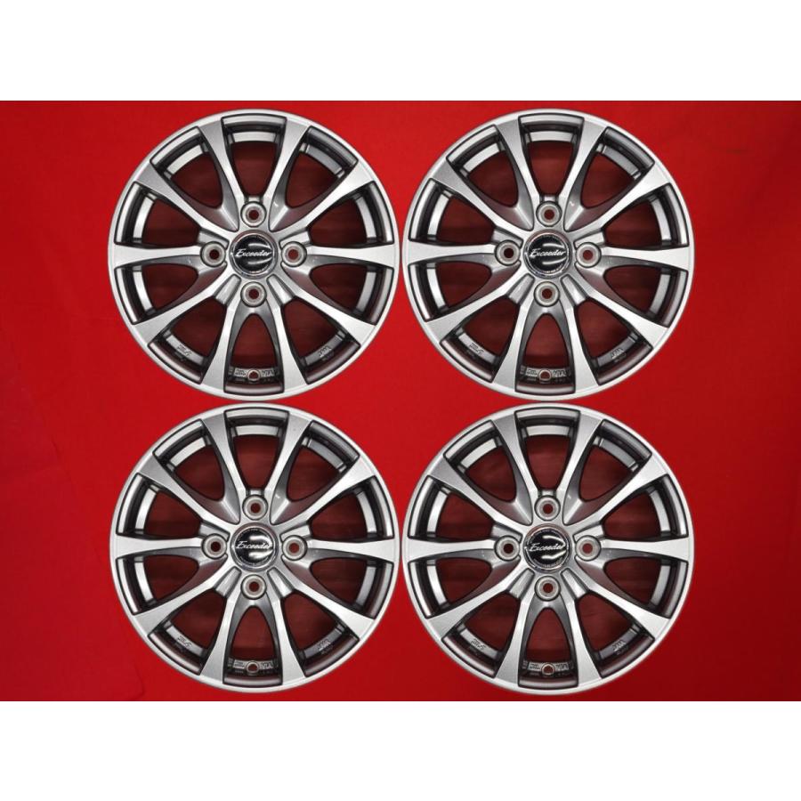 激安 4本SET】Exceeder(エクシーダー) E07 アルミホイール 中古品