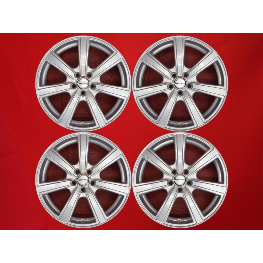 17インチ 7J+48 PCD100 5穴 アルミホイール 4本 激安 4本セット】7スポークタイプ アルミホイール 中古品 17inch 7J +