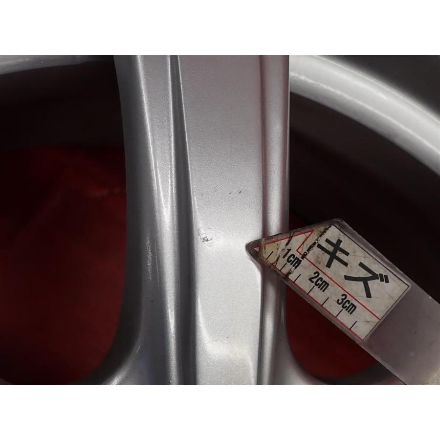 激安 4本セット】7スポークタイプ アルミホイール 中古品 17inch 7J +
