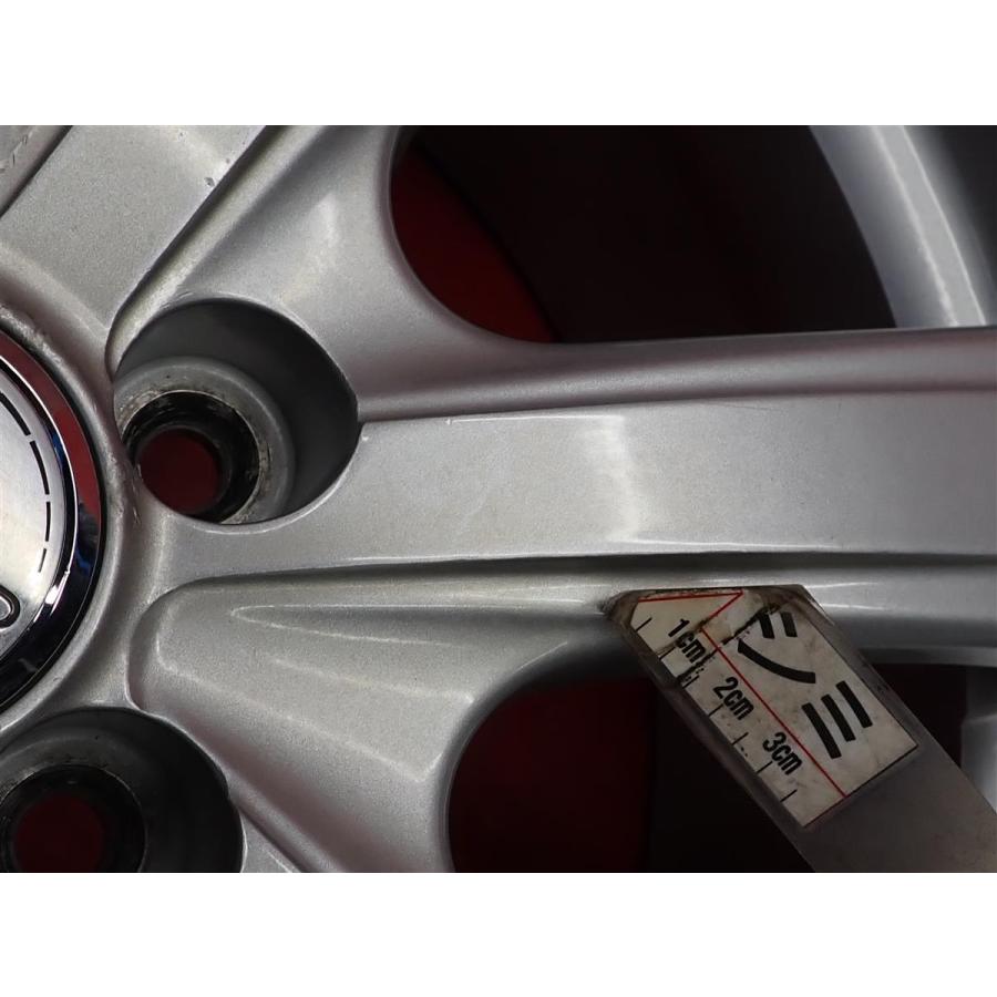 激安 4本セット】7スポークタイプ アルミホイール 中古品 17inch 7J +