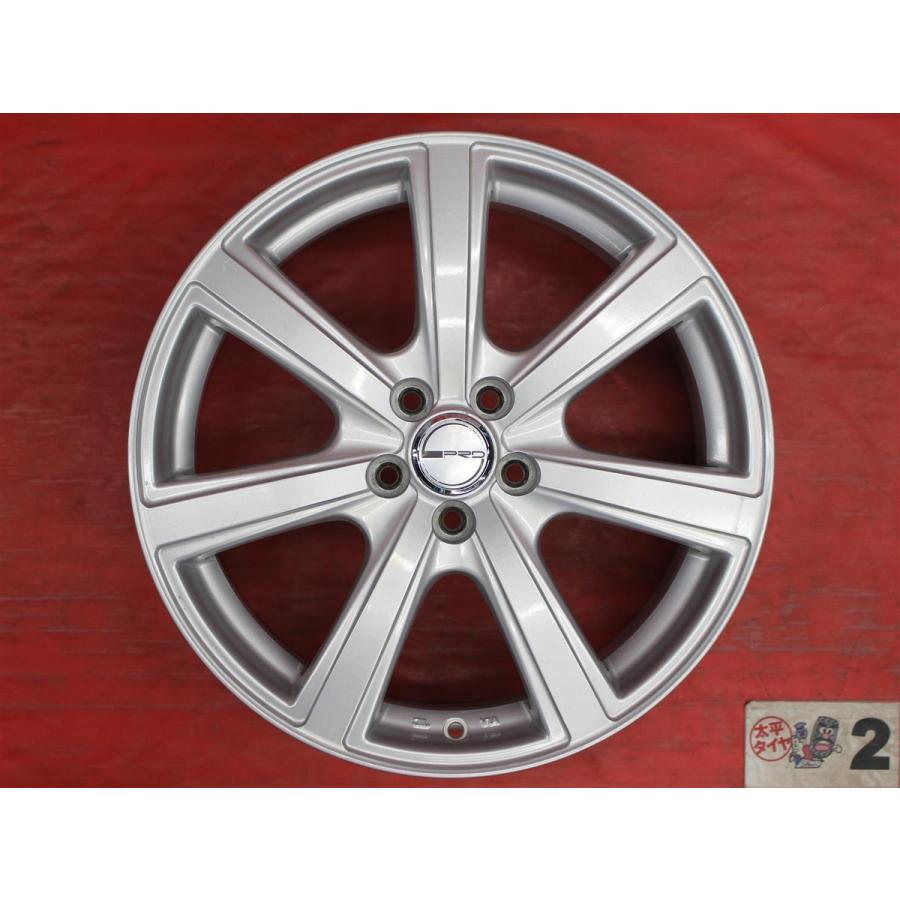 激安 4本セット】7スポークタイプ アルミホイール 中古品 17inch 7J +