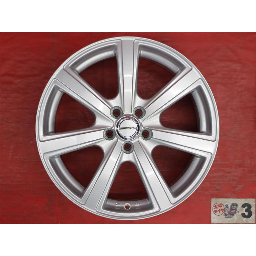 激安 4本セット】7スポークタイプ アルミホイール 中古品 17inch 7J +