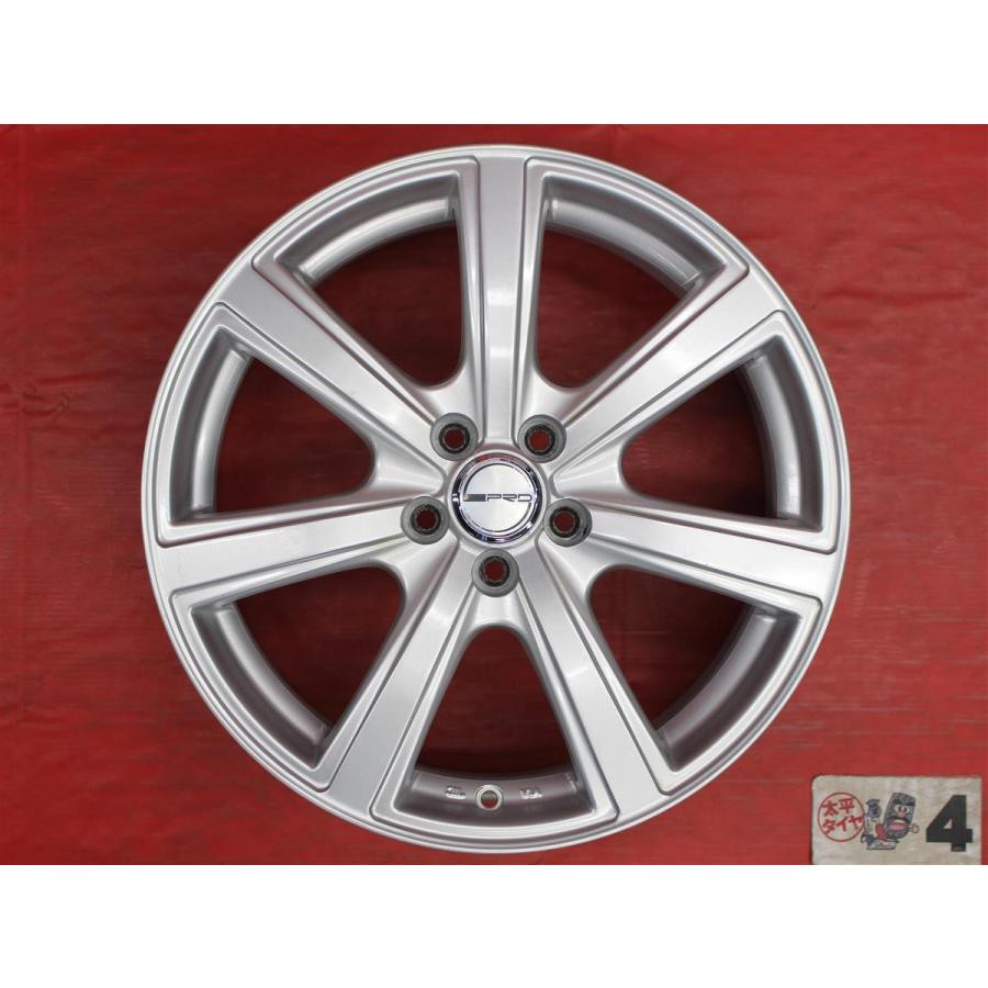 激安 4本セット】7スポークタイプ アルミホイール 中古品 17inch 7J +