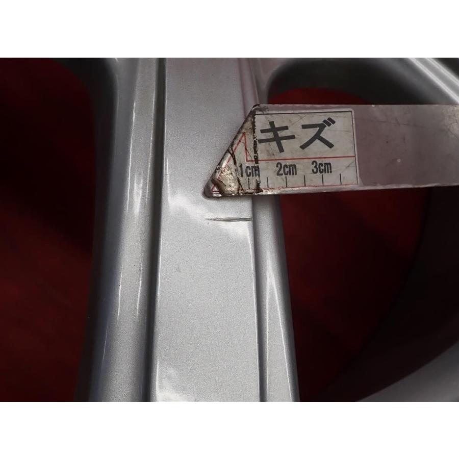 激安 4本セット】7スポークタイプ アルミホイール 中古品 17inch 7J +