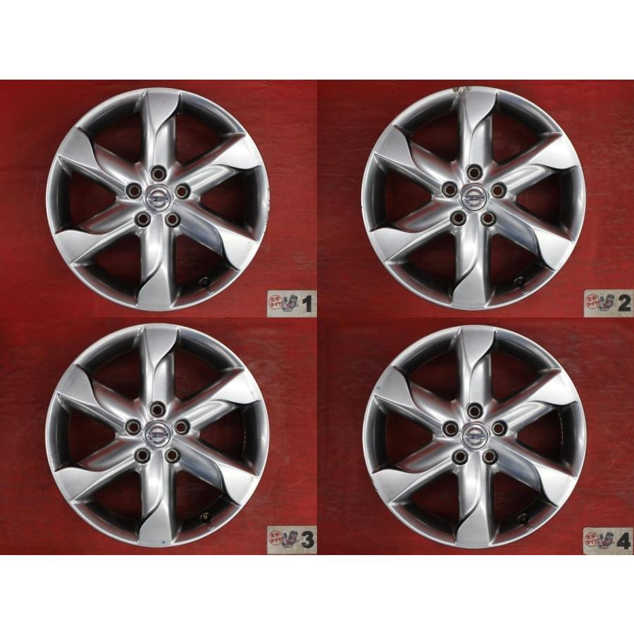 日産 ムラーノ 純正18インチタイヤホイール4本セット 235/65R18 激安 4本セット】日産 ムラーノ Z51 純正 アルミホイール 中古品 18