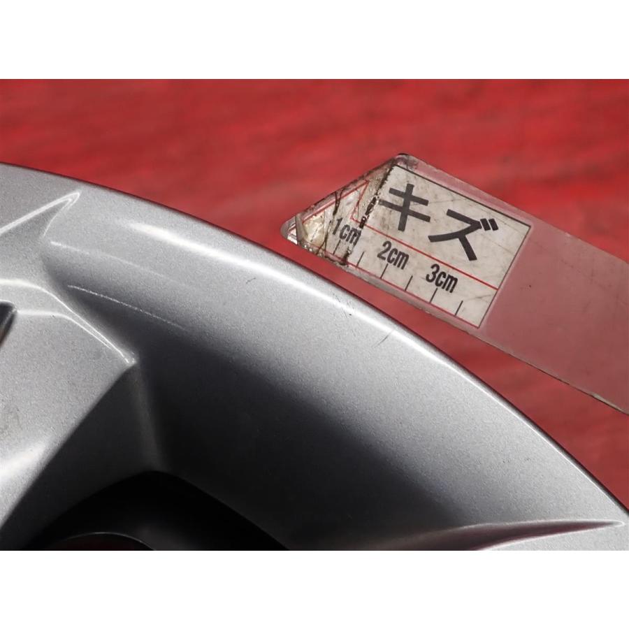 【激安 4本セット】マツダ デミオ DJ系 純正 スチール 鉄ホイール 鉄チン 中古品 15インチ 5.5J インセット+40 PCD100 4穴 ハブ径Φ54 cc15の画像