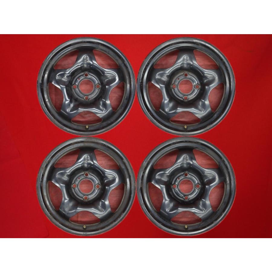 【4/5-6限定】プジョー208 純正 16インチ アルミホイール 4本セット 195/55R16 ミネルバ F209 残溝約4mm PEUGEOT 直接手渡し可 激安 4本セット】プジョー 208 純正 スチール 鉄ホイール 鉄チン 中古