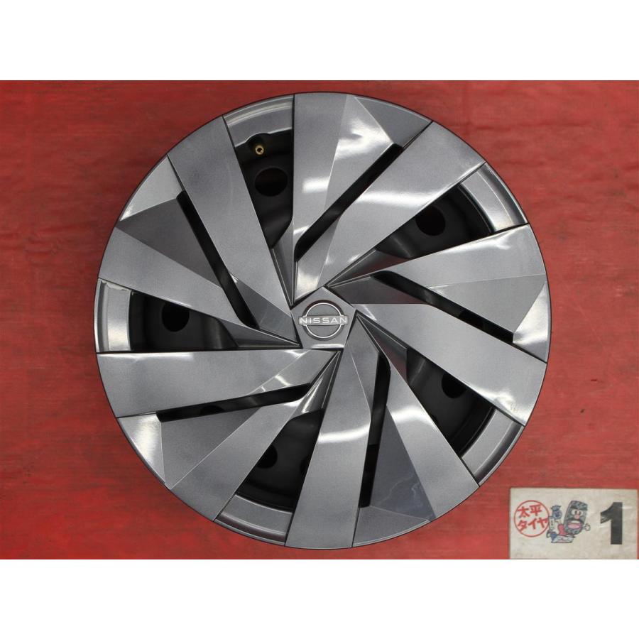 日産　E13ノート純正スチールホイール(新車外し)&タイヤセット(中古)1本 激安 4本セット】日産 ノート E13 純正 スチール 鉄ホイール 鉄