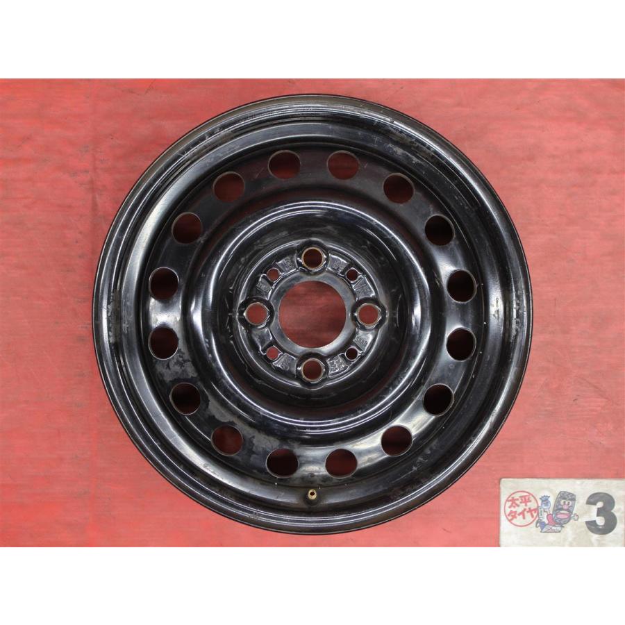 激安 4本セット】サーブ 純正 スチール 鉄ホイール 鉄チン 中古品 15