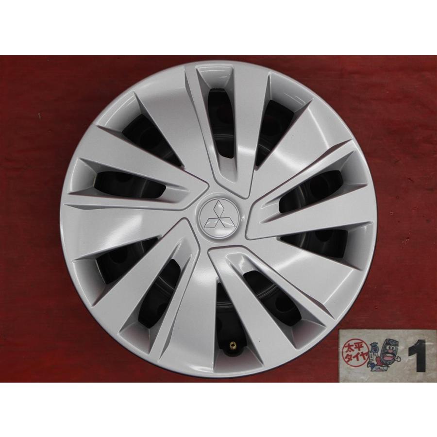 【激安 4本セット】三菱 eKワゴン B33W系 純正 スチールホイール 鉄ホイール 鉄チン 中古品 14インチ 4.5J +46 PCD100 4穴 ハブ径Φ56 cc14の画像