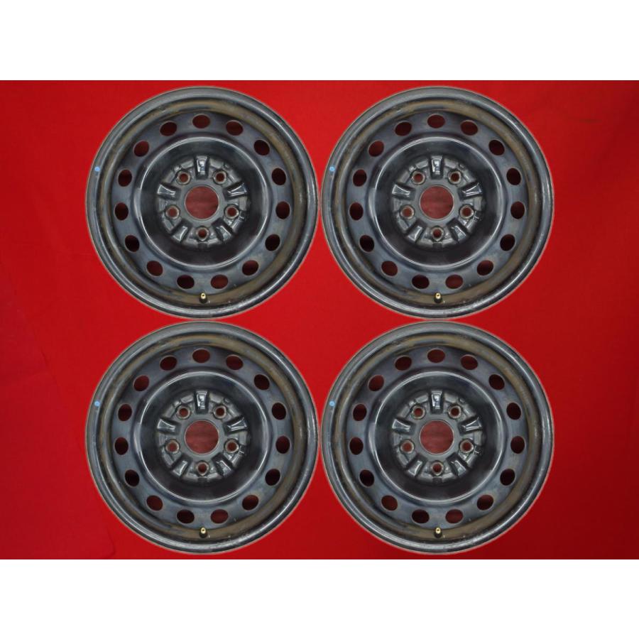 激安 4本セット】トヨタ 純正 スチール 鉄ホイール 鉄チン 中古品 15