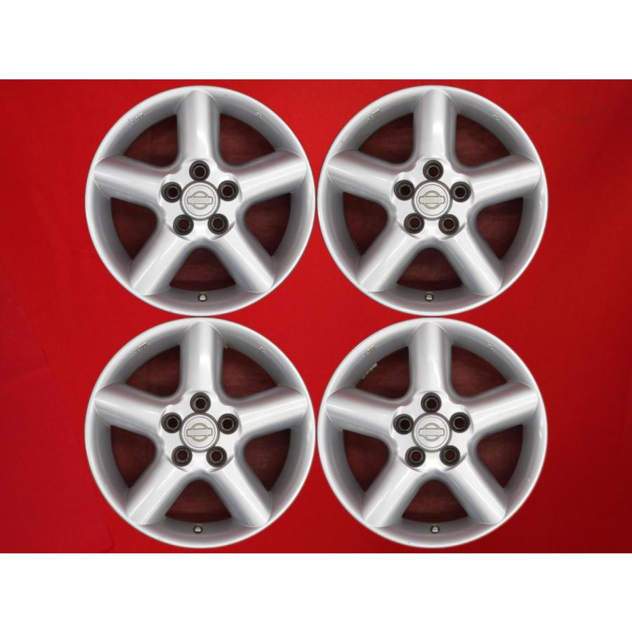 エクストレイル 純正16インチアルミホイール 激安 4本セット】日産 エクストレイル T30 純正 アルミホイール 中古品