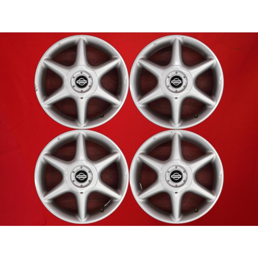 激安 4本セット】日産 ステージア C34 純正 アルミホイール 中古品 17
