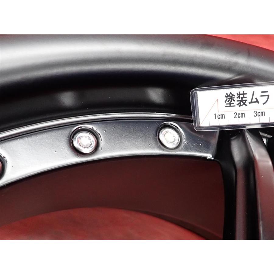 前後異サイズ 4本セット】7Wスポークタイプ 社外品 深リム アルミ