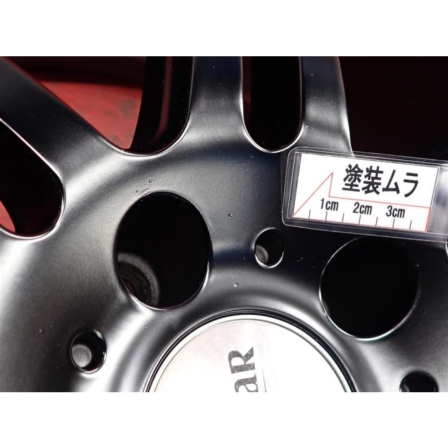 前後異サイズ 4本セット】7Wスポークタイプ 社外品 深リム アルミ