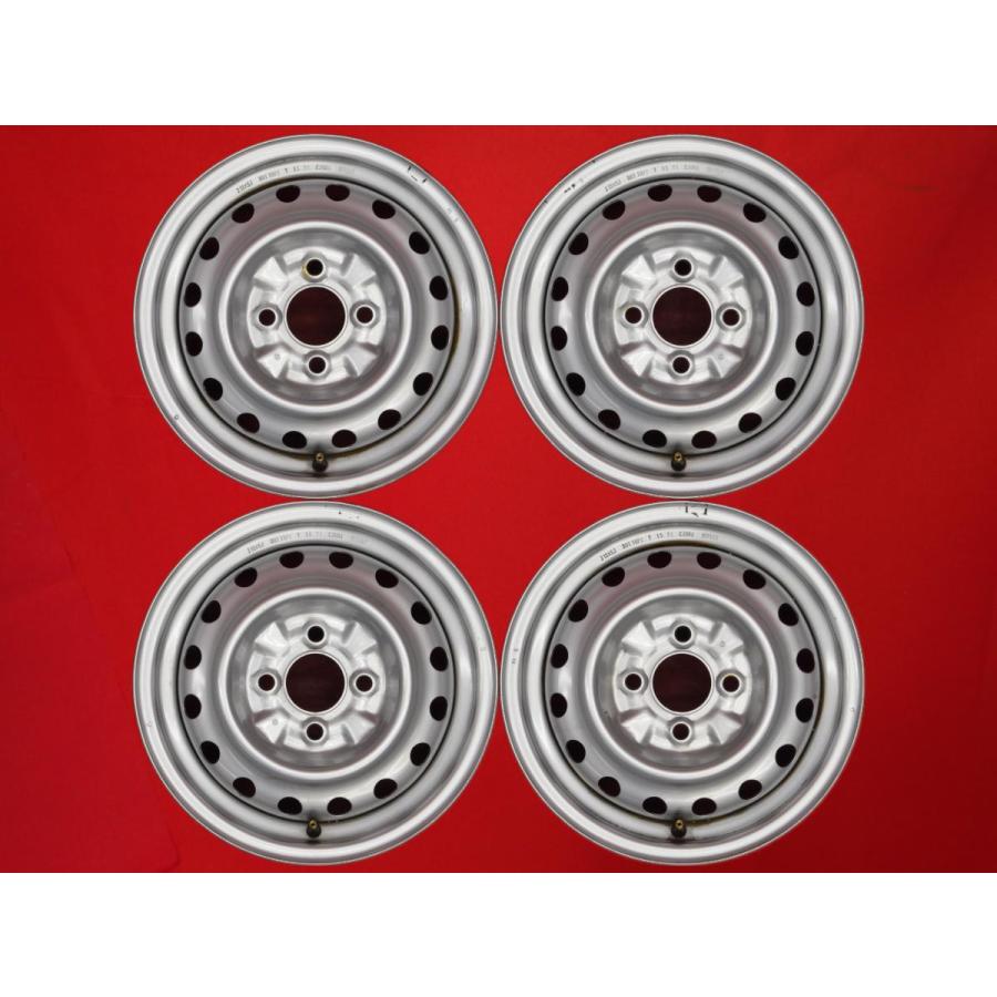 激安 4本セット】日産 ADバン Y12 純正 スチール 鉄ホイール 鉄チン