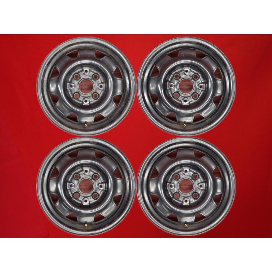 希少 4本セット】アウディ 80 純正 スチールホイール 鉄ホイール 鉄