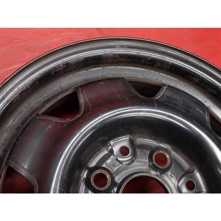 希少 4本セット】アウディ 80 純正 スチールホイール 鉄ホイール 鉄 