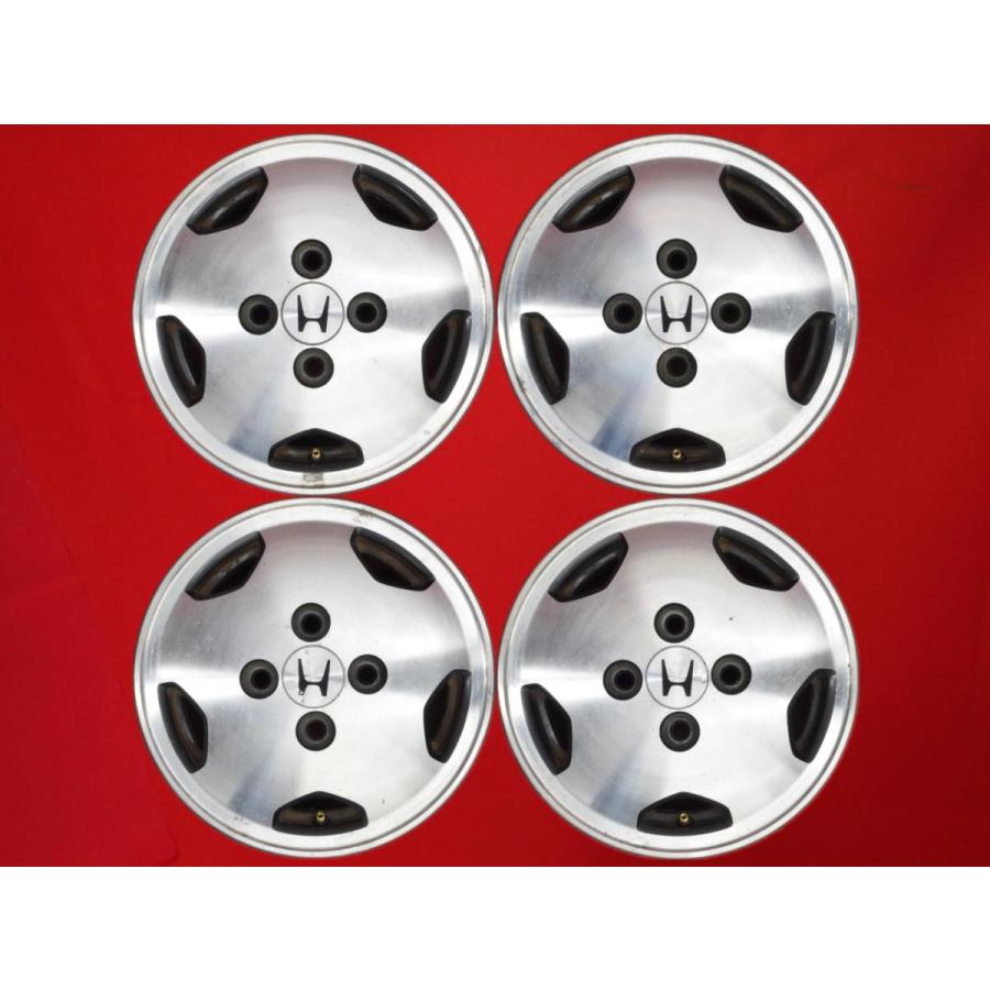 ホンダ 純正 バモス12インチ アルミホイール 4本セット PCD100 4穴 ホンダ 純正 バモス12インチ アルミ 4本セット PCD100 4穴 ① - メルカリ