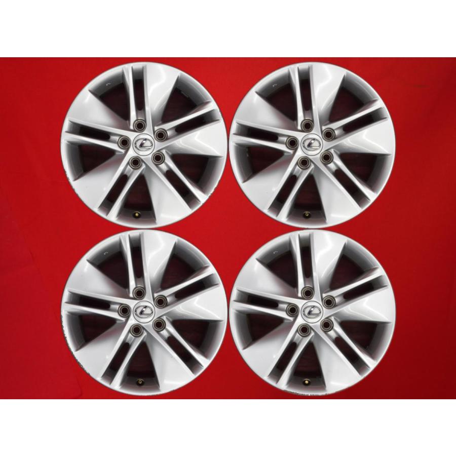 激安 4本セット】レクサス HS250h 純正 5Wスポーク アルミホイール